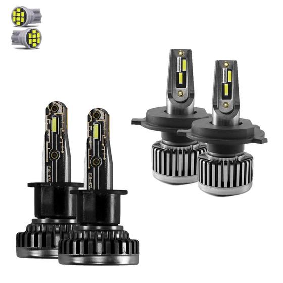 Imagem de Kit Ultra Led Nano Gm Celta 2006 A 2015 30000Lm 6500K H4/Hb4