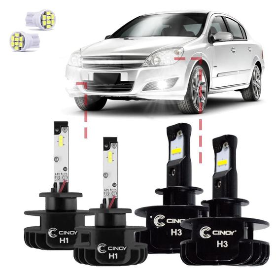 Imagem de Kit Ultra Led Plus Chevrolet Vectra 2009/2011 6000Lm Cinoy