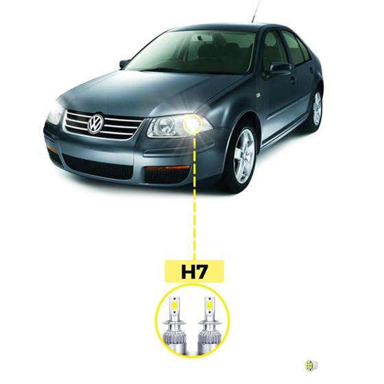 Imagem de Kit Ultra Led Volkswagen Bora 2008/2011 20000 Lúmens 6500K