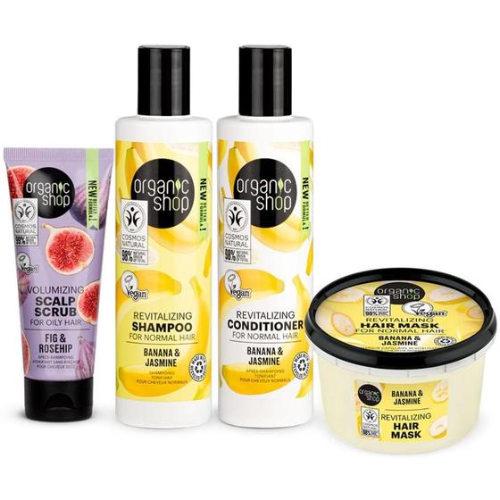 Imagem de Kit Ultra Premium Cabelo Liso Organic Shop