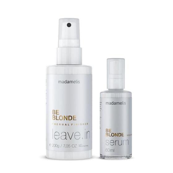 Imagem de Kit umectação leave-in e serum be blonde