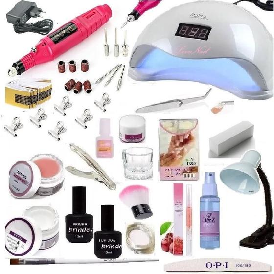 Kit Unha Gel Completo Fibra Kit Unhas Gel é boa?