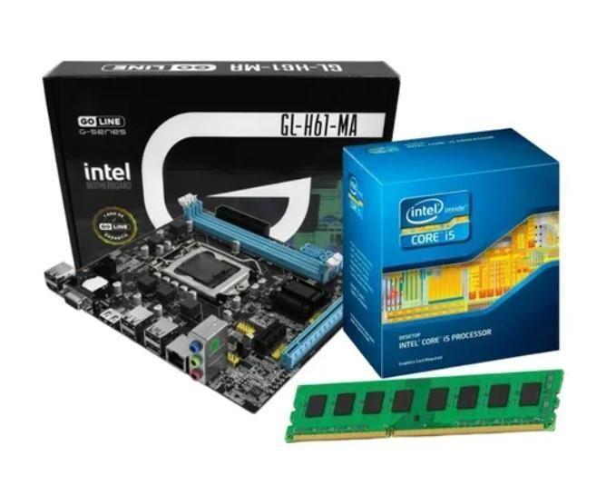 Imagem de Kit Upgrade Core I5 + Placa Mãe + 8Gb De Memória