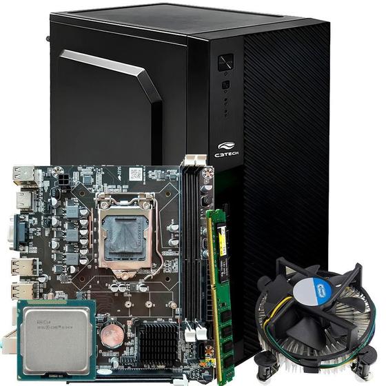 Imagem de Kit Upgrade, Gabinete, Placa Mãe 1155,I5-3470,Cooler,Ram 8Gb