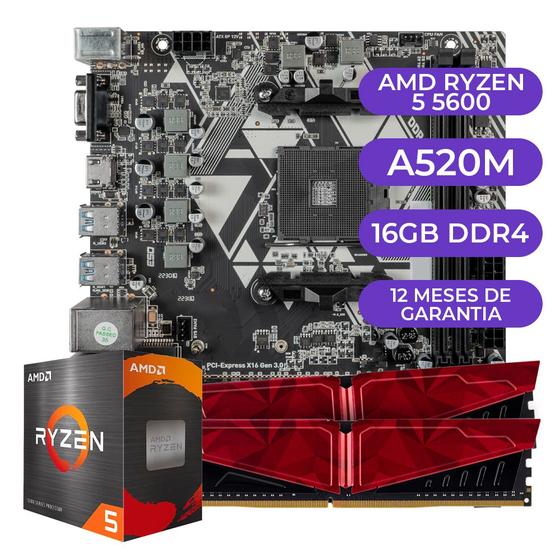 MSI Brasil - Placa-mãe MSI A520M-A PRO (AMD Ryzen 3000 3ª