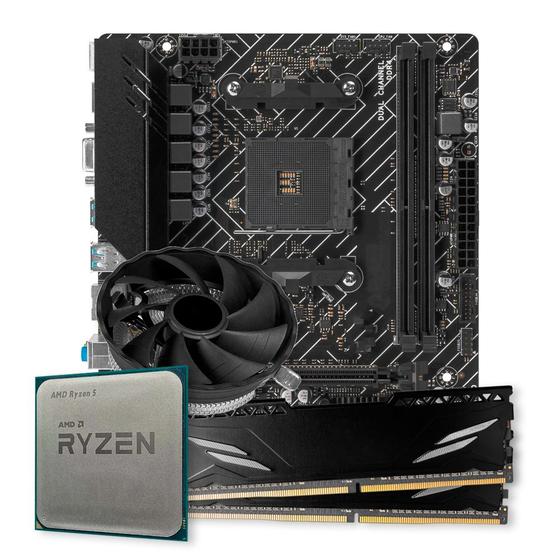 Kit Upgrade Gamer, AMD Ryzen 5 5600GT, A520M, 16GB DDR4
