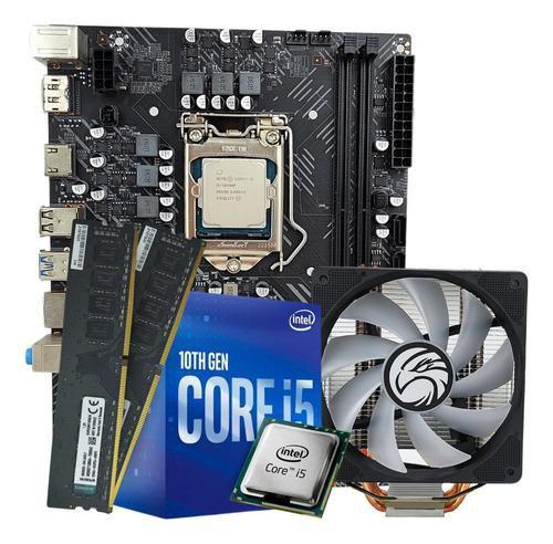 Imagem de Kit Upgrade Intel I5 10 Geração/16gb Ram Ddr4/cooler Gamer