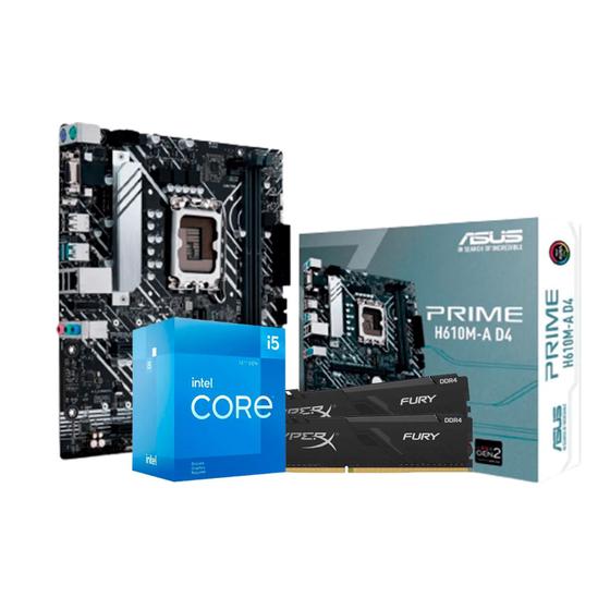 ASUS H610M-A D4とintel core i5 12400Fセット intel Core i5 12400F ASUS PRIME H610M-A WIFI D4 ZOTAC