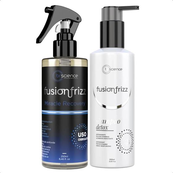 Imagem de Kit Uso Obrigatório 250ml + Shampoo Detox Brscience 250ml