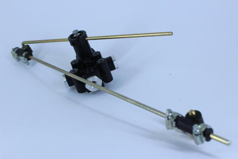 Imagem de Kit válvula niveladora com terminal de borracha vw