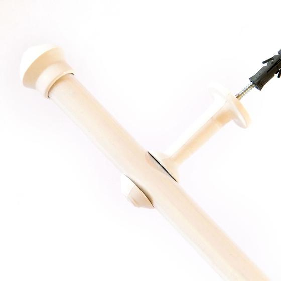 Kit Varão Para Cortina 2,5 Metros 19Mm Branco é ruim? Kit Varão Para Cortina 2,5 Metros 19Mm Branco é boa?