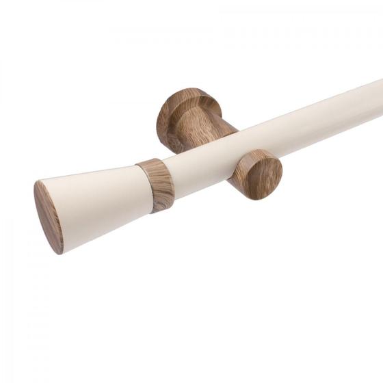 Kit Varão Simples de Cortina 28mm 200cm com Emenda Jade Prime Belchior Menor preço em Kit Varão Simples de Cortina 28mm 200cm com Emenda Jade Prime Belchior