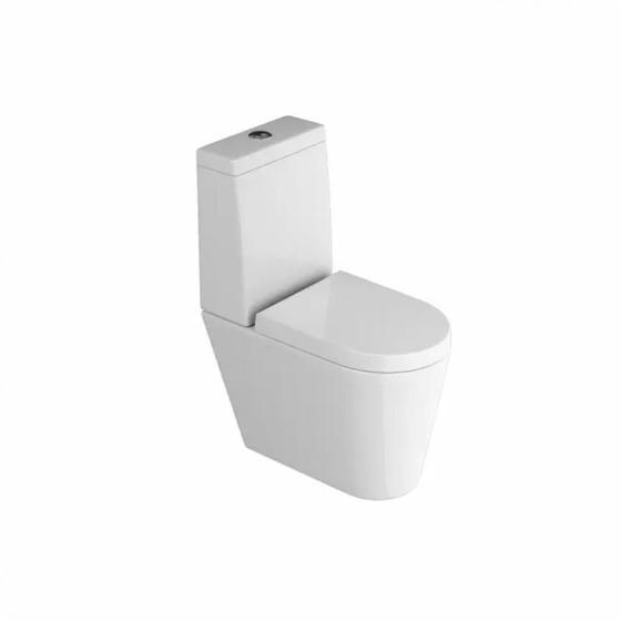 Imagem de Kit Vaso Sanitário com Caixa Acoplada Assento e Itens de Instalação LK Branco Deca