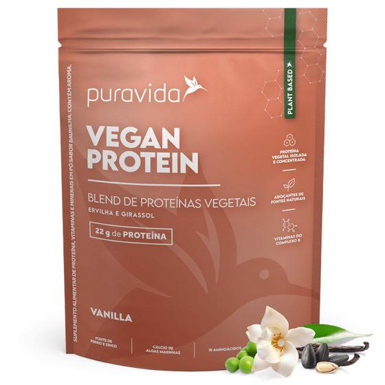 Imagem de Kit vegan protein vanilla 450g