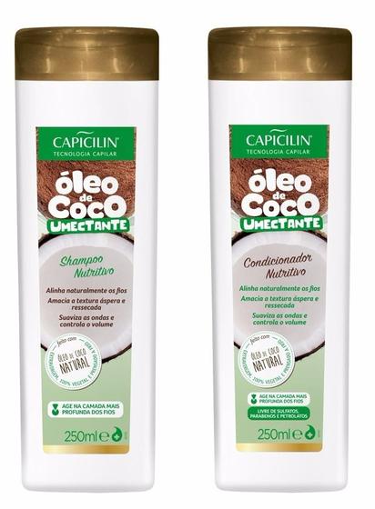 Imagem de Kit Vegano Shampoo / Condicionador e Manteiga Capilar Óleo de Coco Umectante