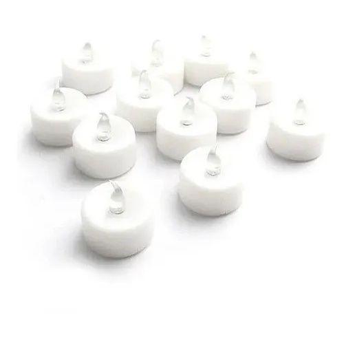 Kit Velas Eletrônicas Vela De Led Amarela Baterias Inclusas 30 uni