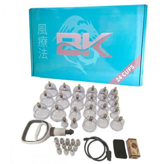 Kit Ventosa BK 24 Copos New Menor preço em Kit Ventosa BK 24 Copos New