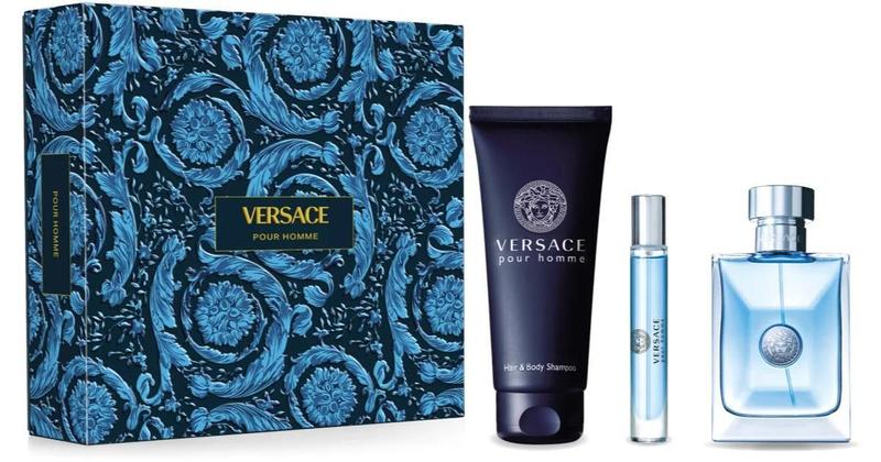 Imagem de Kit Versace Pour Homme Edt 100Ml + 10Ml + Gel De Banho 150Ml