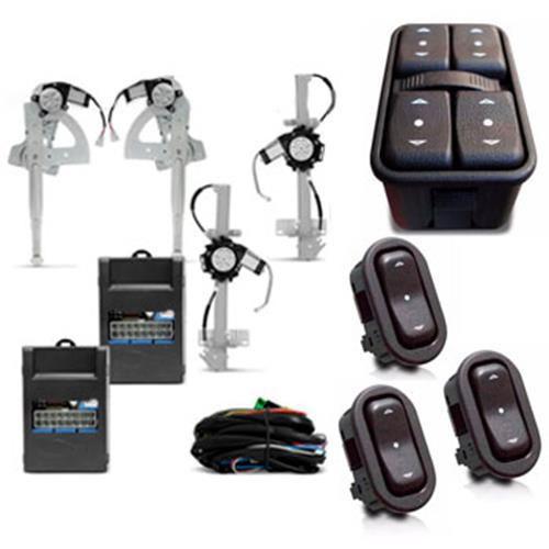 Kit vidro elétrico 4 portas ranger cabine dupla 1998 até 2007 sem moldura Menor preço em Kit vidro elétrico 4 portas ranger cabine dupla 1998 até 2007 sem moldura