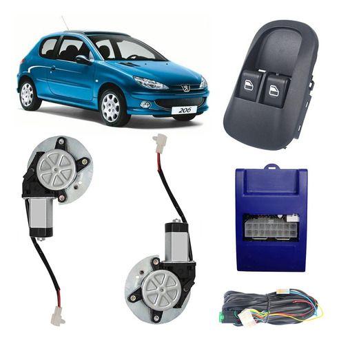 Imagem de Kit Vidro Elétrico Antiesmagamento Peugeot 206 2p/4p Diant