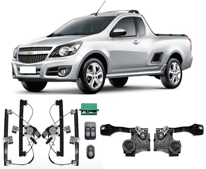 Kit Vidro Elétrico + Trava Elétrica Gm Nova Montana 2011 2012 2013 2014 2015 2016 Menor preço em Kit Vidro Elétrico + Trava Elétrica Gm Nova Montana 2011 2012 2013 2014 2015 2016