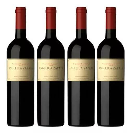 Imagem de Kit Vinho Angelica Zapata Cabernet Sauvignon 4 Unidades