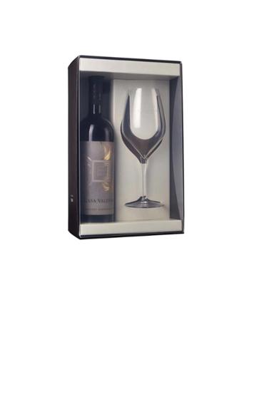 Imagem de Kit Vinho Casa Valduga Terroir Cabernet Sauvignon 750 ml com taça