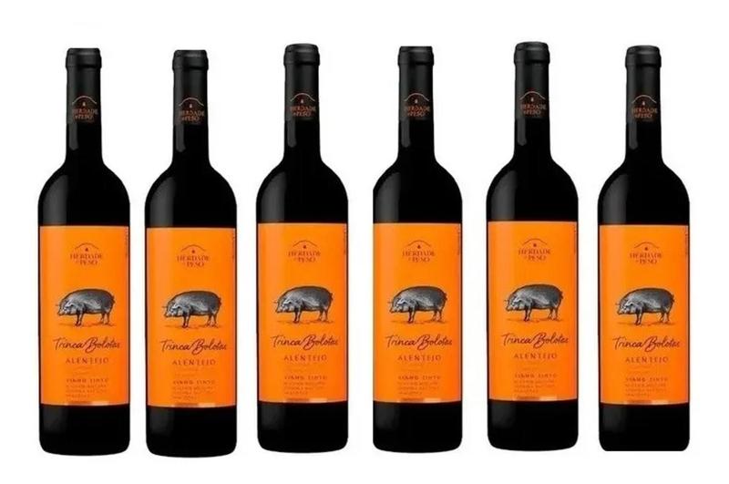 Imagem de Kit Vinho Com 06 Trinca Bolotas Alentejo Tinto 2019