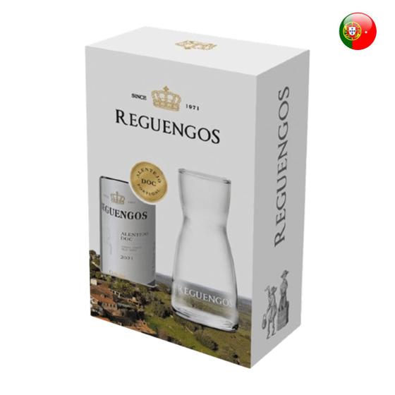 Imagem de Kit Vinho Tinto Português Reguengos 750 ml + Mini Decanter 
