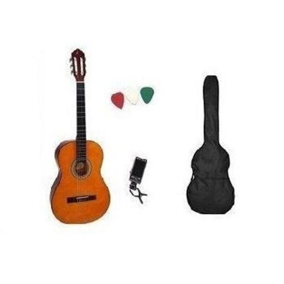 Imagem de Kit Violão Giannini Acústico Start Gn-14 + Acessórios Nt