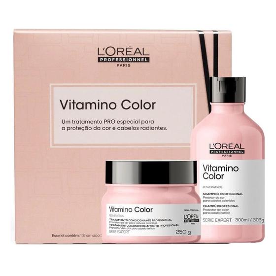Imagem de Kit Vitamino Color Resveratrol LOréal Professionnel Duo