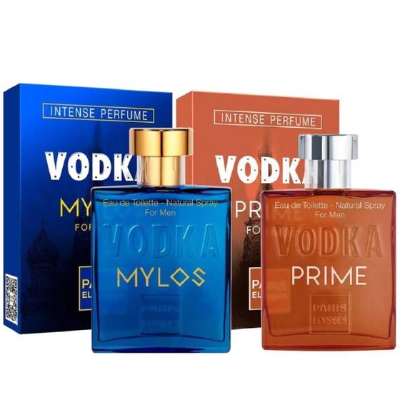 Imagem de Kit Vodka Mylos e Vodka Prime - Paris Elysees