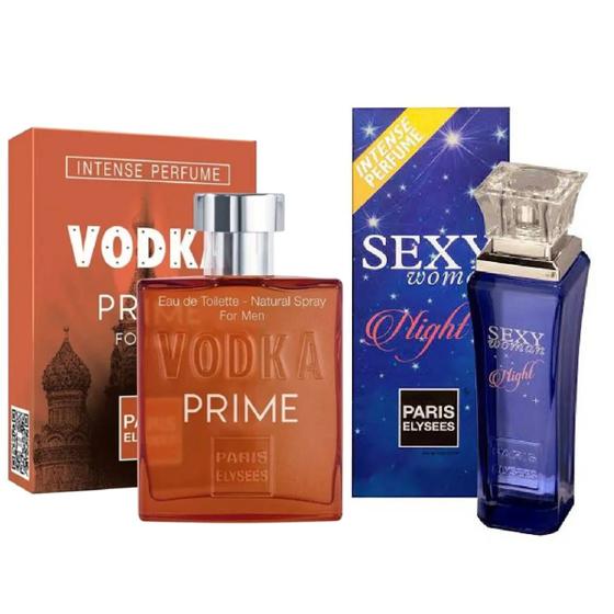 Imagem de Kit Vodka Prime e Sexy Woman Night - Paris Elysees