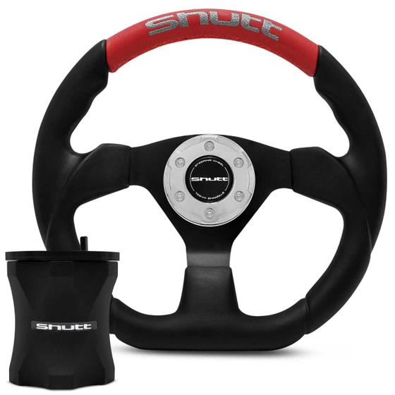 Kit Volante Esportivo Shutt SRRB Preto e Vermelho + Cubo Maxx Gol Saveiro Parati G2 G3 G4 94 a 10 Menor preço em Kit Volante Esportivo Shutt SRRB Preto e Vermelho + Cubo Maxx Gol Saveiro Parati G2 G3 G4 94 a 10