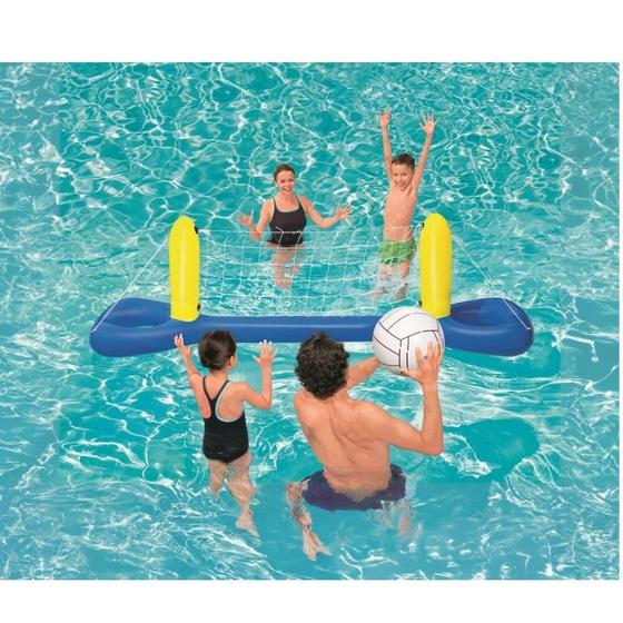 Imagem de Kit Voleibol Inflável Para Piscina 64 x 252 cm 094700 BEL