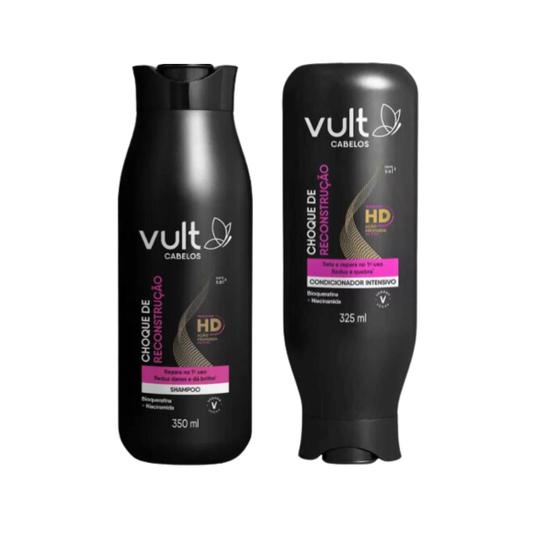Imagem de Kit Vult Choque de Reconstrução Sh 350ml +Cond 325ml