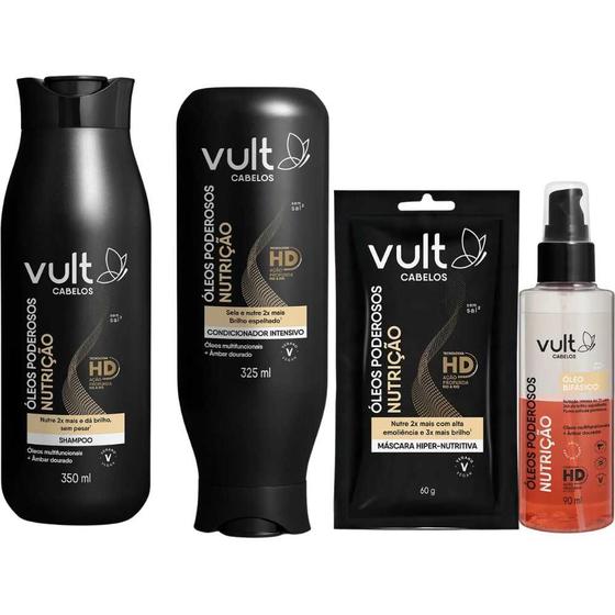 Imagem de Kit Vult Óleos Poderosos Nutrição (4 itens)