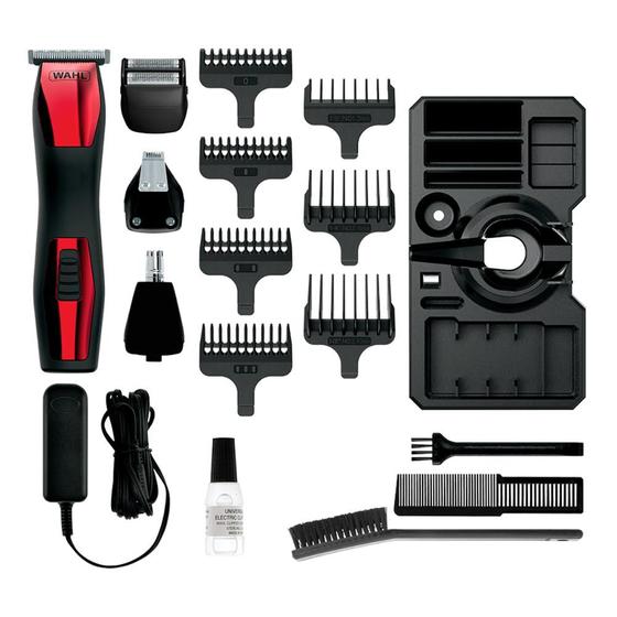 Kit Wahl Groomsman T-pro Aparador de Barba E Pelos Sem fio Com Acessórios é boa?