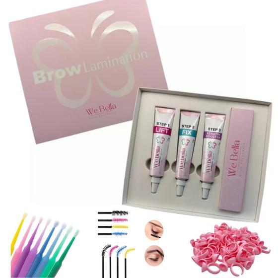 Imagem de Kit We Bella Brown Lamination Original Anvisa