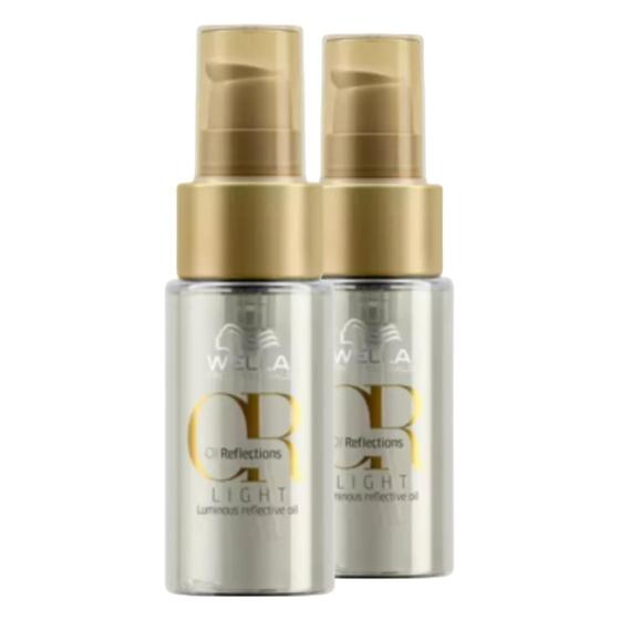 Imagem de Kit Wella Duo Oil Reflections Light 30ml (2 produtos)