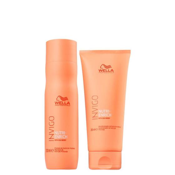 Kit Wella Pro Invigo Enrich Sh 250 Ml e Cd 200 Ml - Wella Professionals Imagem de Kit Wella Pro Invigo Enrich Sh 250 Ml e Cd 200 Ml