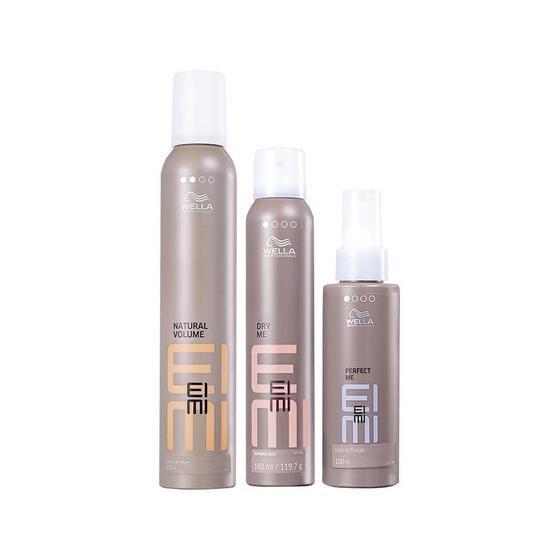 Imagem de Kit Wella Professionals Eimi - Shampoo E Leave-In E Mousse