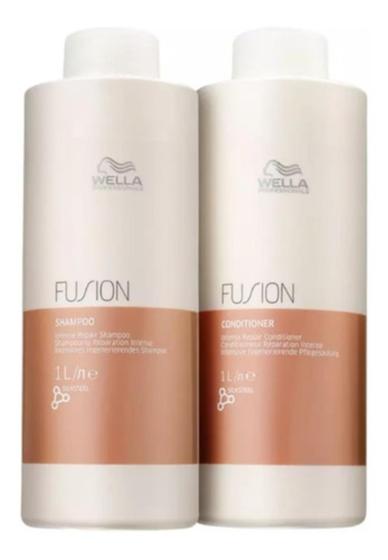 Imagem de Kit Wella Professionals Fusion Shampoo+ Condicionador 1 Litro