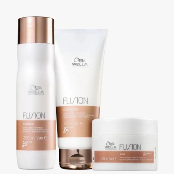 Imagem de Kit Wella Professionals Fusion Trio (3 Produtos)