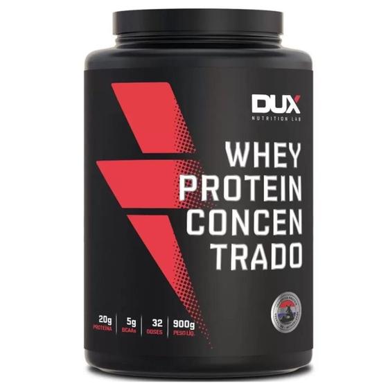 Imagem de Kit whey protein concentrado 900g dux + glutamina 300g dux