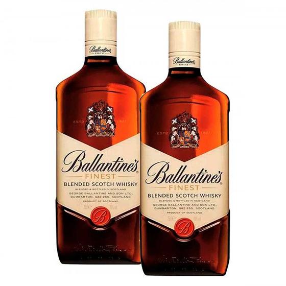 Imagem de Kit Whisky Escocês Ballantines Finest 750ml com 2 unidades