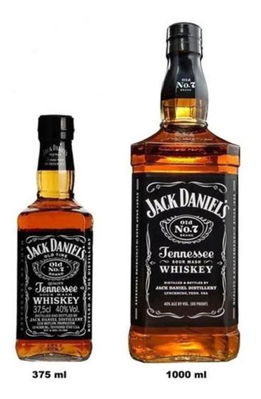 Imagem de Kit Whisky Jack Daniel'S Old No.7 2 Garrafas De 375Ml E 1L