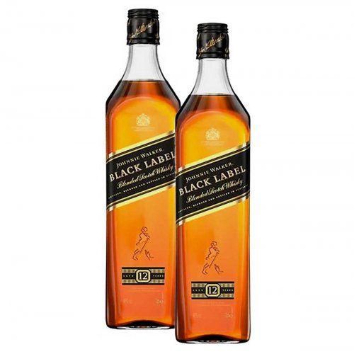 Kit Whisky Johnnie Walker Black Label 750ml com 2 unidades é boa?
