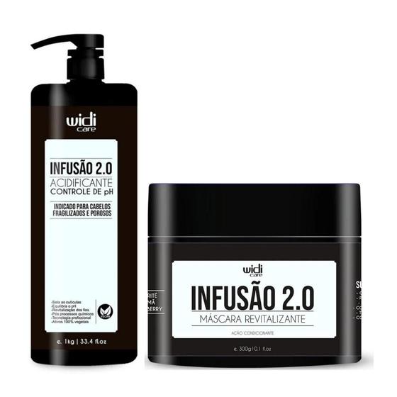 Imagem de Kit Widi Care Infusão 2.0 Máscara 300g + Acidificante 1kg