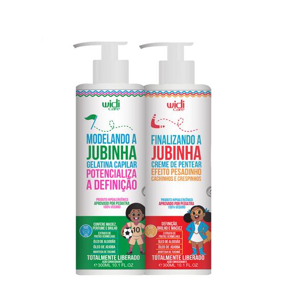 Imagem de Kit Widi Care Jubinha Creme Pesadinho + Gelatina Capilar